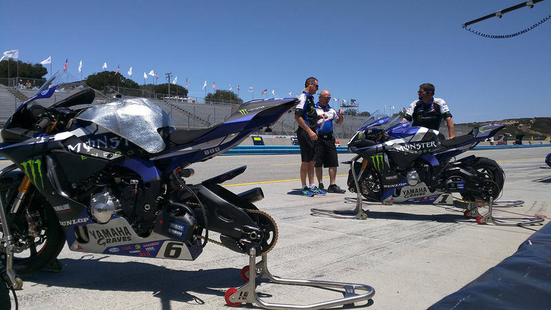 Illustration for article titled In The Chaos Of Racing, Yamaha's MotoAmerica Crew Brings Calm Perfection